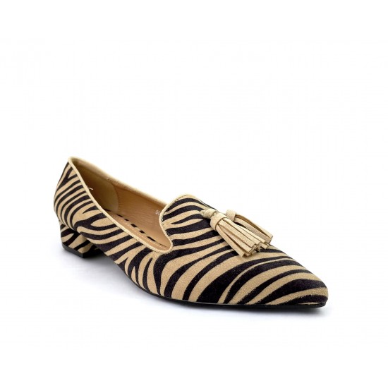Μπαλαρίνες με Animal Print και κρόσια