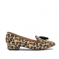 Pointed Ballerinas in Leopard