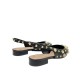 Slingback γοβάκια με τρούκς σε Μαύρο
