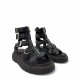 Flatform Σανδάλια Gladiator σε Μαύρο