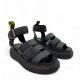 Σανδάλια Flatform με λουράκια σε Μαύρο