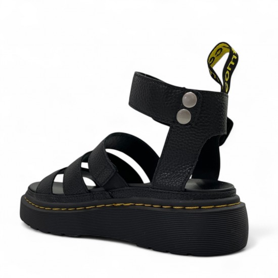 Σανδάλια Flatform με λουράκια σε Μαύρο