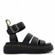 Σανδάλια Flatform με λουράκια σε Μαύρο