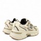 Chunky Sneaker Μπεζ με Καφέ Λεπτομέρειες