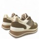 Sneaker Chunky με Χρυσές & Καφέ Λεπτομέρειες