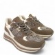 Sneaker Chunky με Χρυσές & Καφέ Λεπτομέρειες