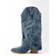 Μπότες Cowboy Blue Jean