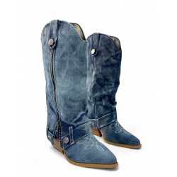 Μπότες Cowboy Blue Jean
