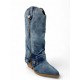 Μπότες Cowboy Blue Jean