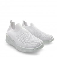 Sneakers κάλτσα σε Λευκό