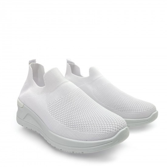 Sock Sneakers in White