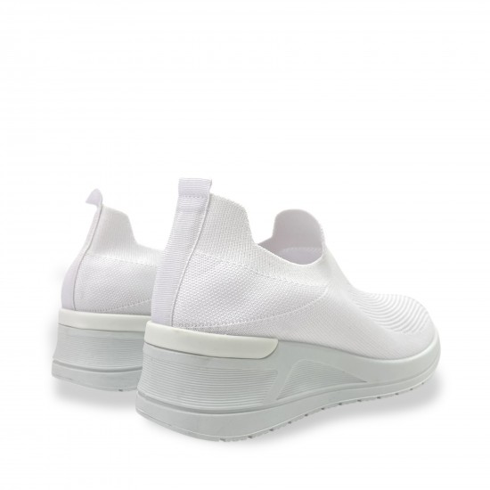 Sock Sneakers in White