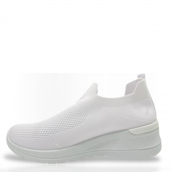 Sock Sneakers in White