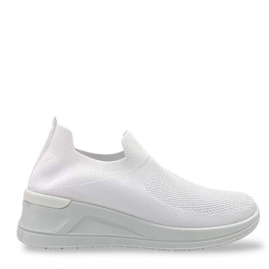 Sock Sneakers in White