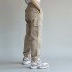 Chunky Sneakers Beige/Off-White με Suede Επενδύσεις & Mesh