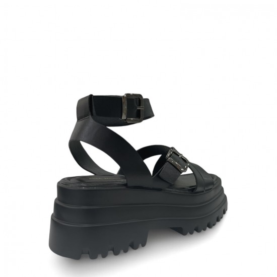 Σανδάλια Flatform σε Μαύρο
