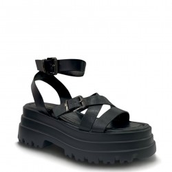 Σανδάλια Flatform σε Μαύρο