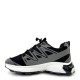 Sneakers με ελαστικά κορδόνια σε Μαύρο