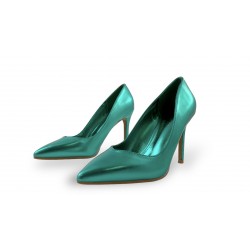 Pointed toe heels Green