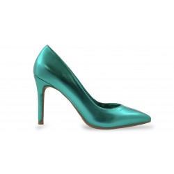 Pointed toe heels Green