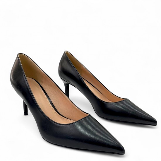 Μαύρες Γόβες με τακούνι Stiletto 7cm