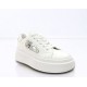Δίπατα Sneakers με διακοσμητική καρφίτσα σε Ασημί
