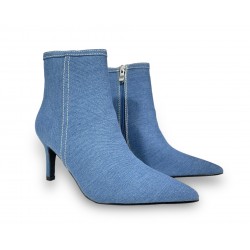 Pointed toe Ankle boots Blue jean