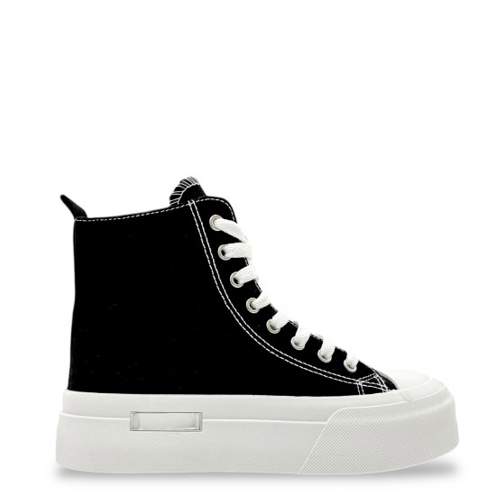 Sneakers μποτάκια δίσολα σε Μαύρο