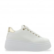 Oversized Sneakers with gold details