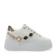 Sneakers δίσολα με διακοσμητικό από strass 