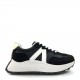 Contrasting Sneakers in Black