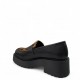 Loafers Δίσολα με Λεοπάρ Pony Skin