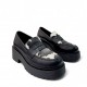 Loafers Δίσολα με Cow Pony Skin