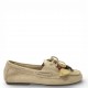 Γυναικεία Suede Μοκασίνια με Ethnic Λεπτομέρειες & Χάντρες – Μπεζ