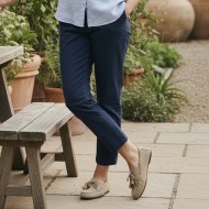 Γυναικεία Suede Μοκασίνια με Ethnic Λεπτομέρειες & Χάντρες – Μπεζ