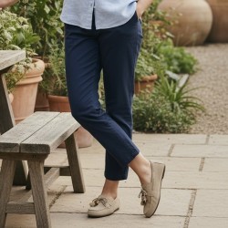 Γυναικεία Suede Μοκασίνια με Ethnic Λεπτομέρειες & Χάντρες – Μπεζ