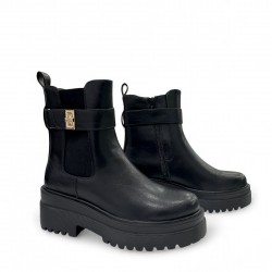 Black Chelsea Biker boots