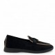 Γυναικεία Loafers με διακοσμητικό σε Μαύρο