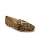 Moccasins with crystals in Leopard