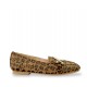Moccasins with crystals in Leopard