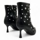 Μαύρα Ankle Boots με τρούκς
