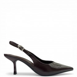 Slingback Γόβα με Pointed Toe - Καφέ