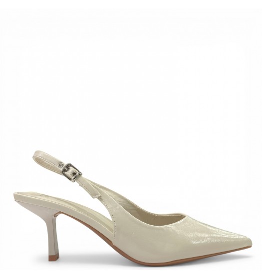 Slingback Γόβα με Pointed Toe - Μπέζ