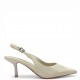 Slingback Γόβα με Pointed Toe - Μπέζ
